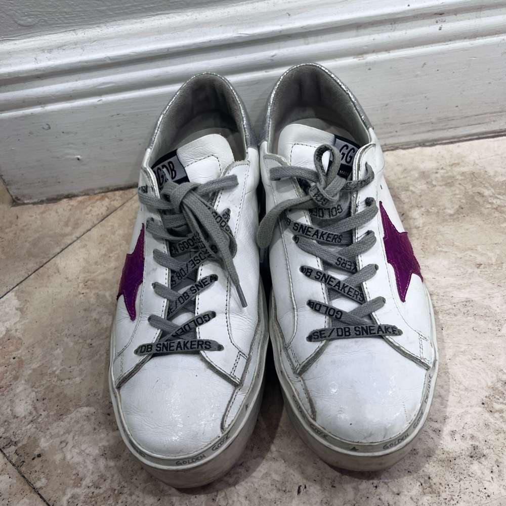 COPY - GOLDEN GOOSE PINK STAR, with dust bag!